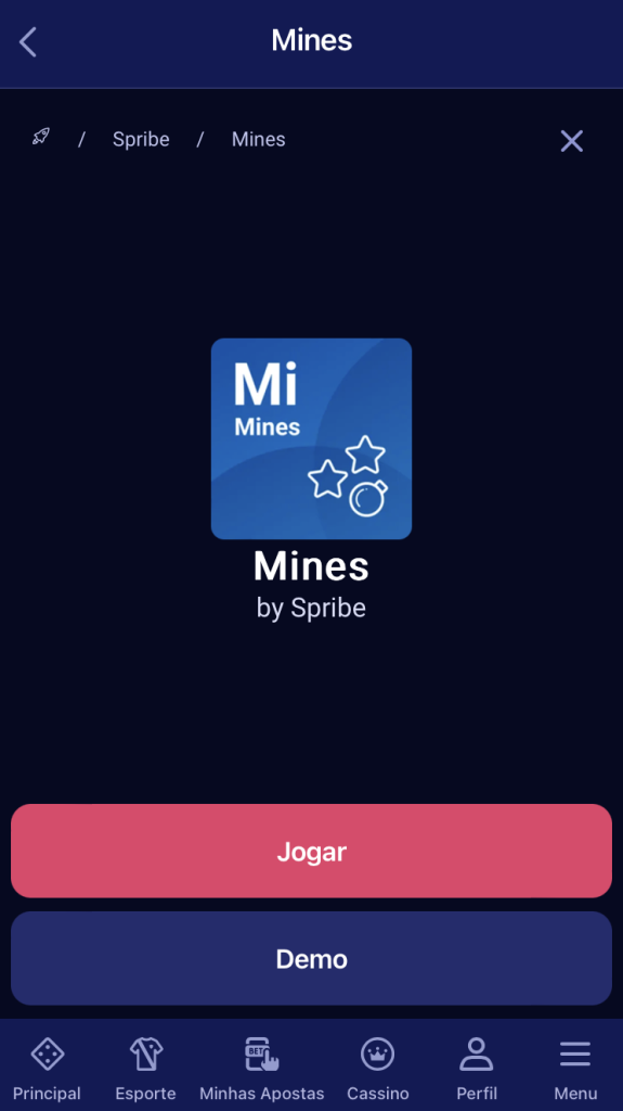Mines demo na Fortabet